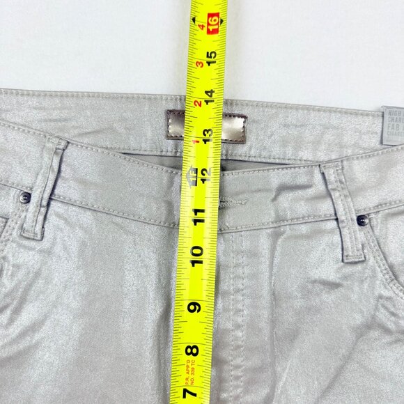 Kut From The Kloth Women's Charlize Fab Ab Cigarette Dark Silver Jeans Sz 14 NWT - Picture 10 of 11